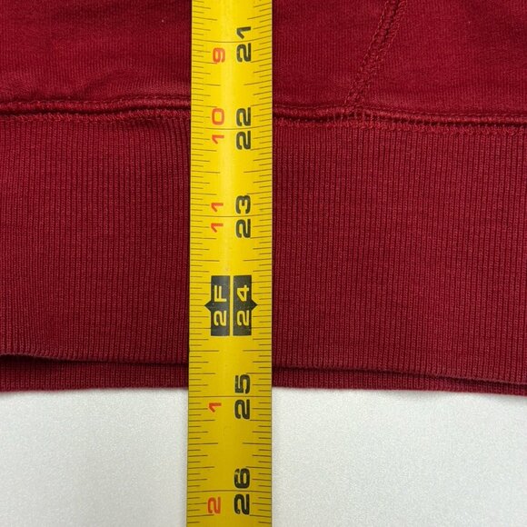 Lucky Brand Red Hoodie with Sun and Floral Design - Picture 11 of 12